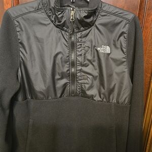 The North Face Women's Black Half-Zip Sweatshirt